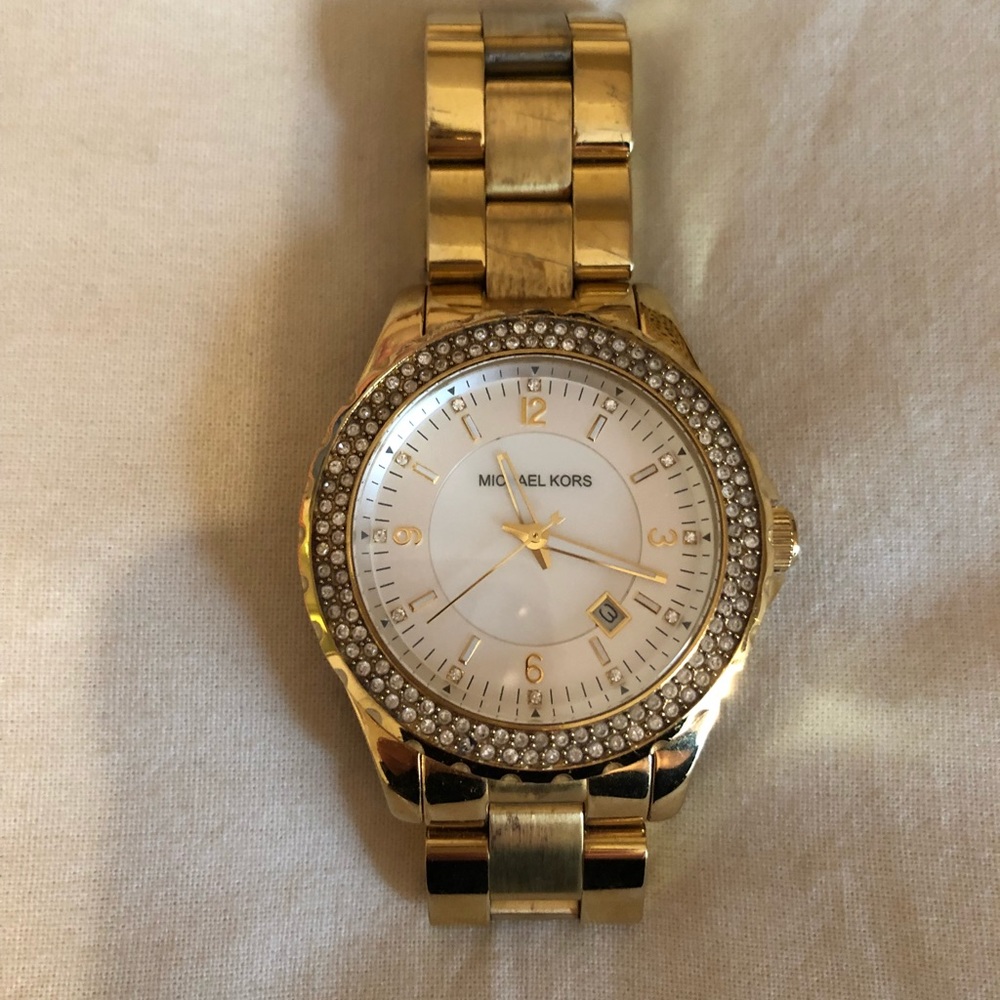 Gold Michael Kors Watch